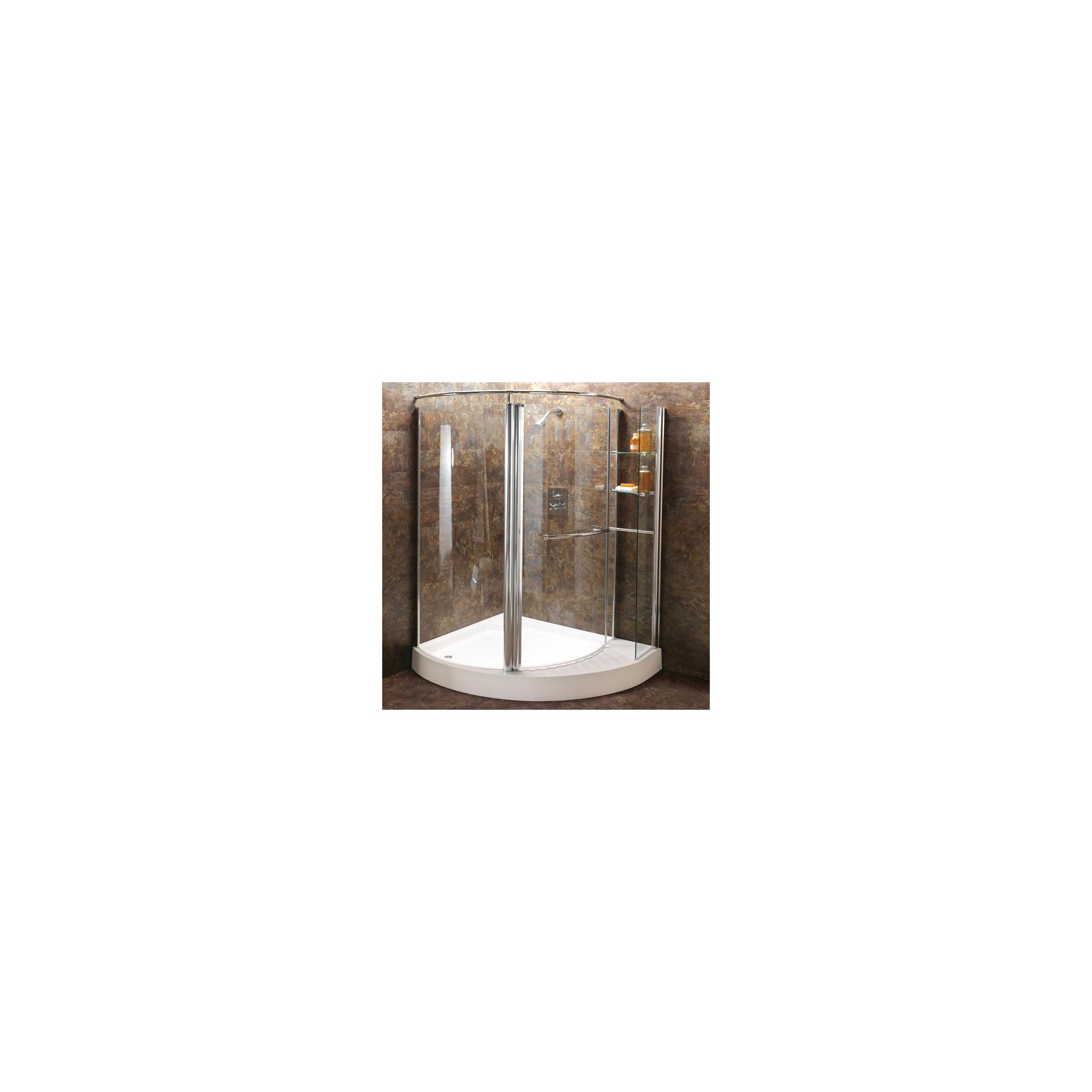 Balterley Offset Quadrant Shower Door, 1250mm x 1000mm Wide, Left Handed, 6mm Glass at Tesco Direct