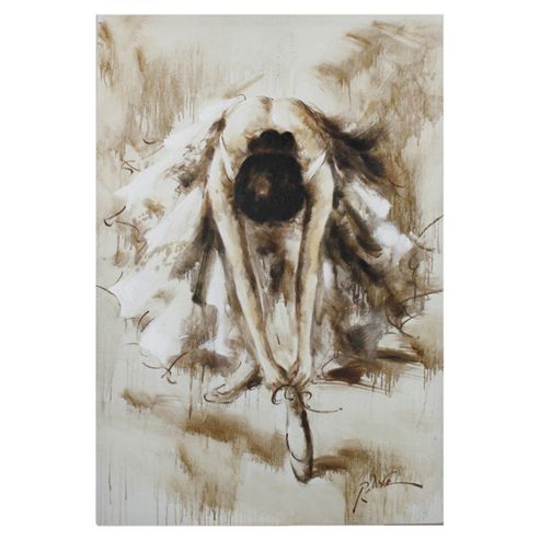 Image of Cimc Home Sepia Ballerina "point" Wall Art