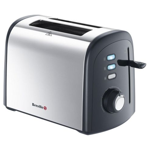 Image of Breville Vtt375 Polished Stainless Steel 2 Slice Toaster