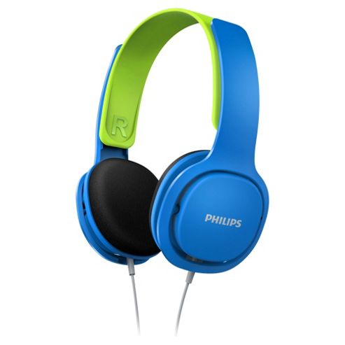 Image of Philips Shk2000bg/10 Kids On-ear Headphone - Blue & Green