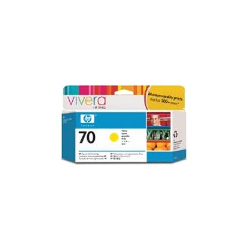 Image of Hp 70 Ink Cartridge - Yellow