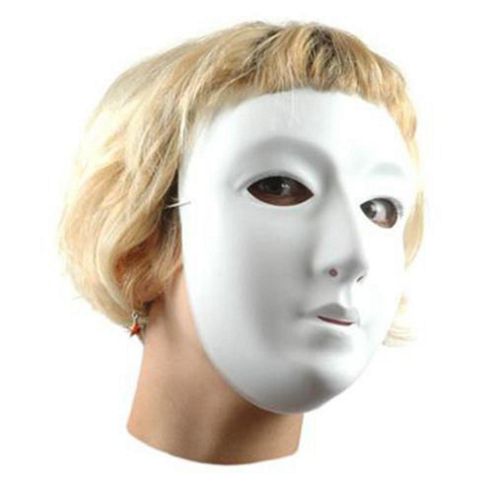 Image of White Plastic Mask