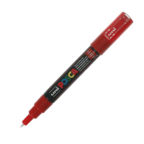 Image of Uni Pc-1m Posca Markers Red