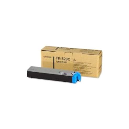 Image of Kyocera Tk-520c Cyan (yield 4000 Pages) Toner Cartridge For Fs-c5025n/5015n Printers