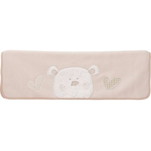 Image of Obaby B Is For Bear Fleece Blanket In Cream