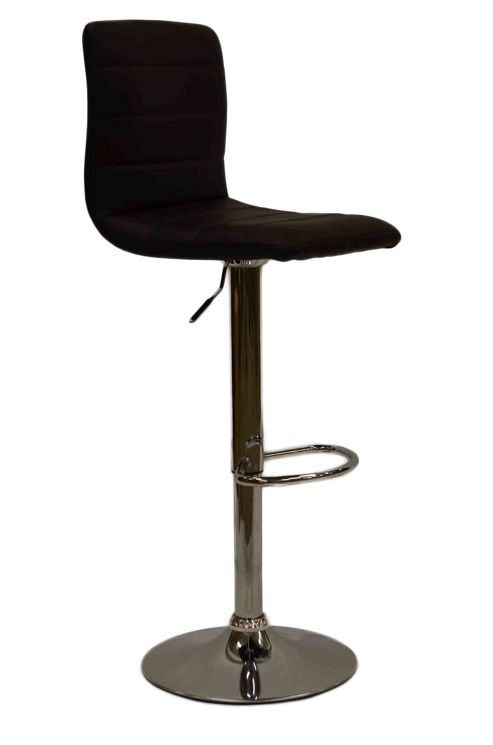 Image of Horizon Brown Faux Leather Bar Stool