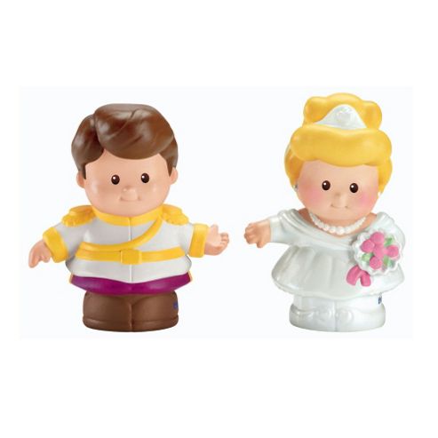 Image of Fisher-price Little People Disney 2 Pack: Cinderella & Prince Charming