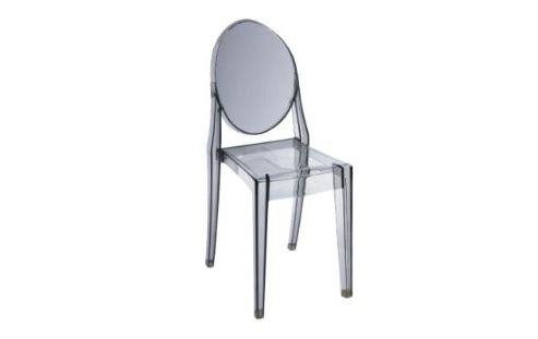 Image of Victoria Style Smoke Ghost Dining Side Chair