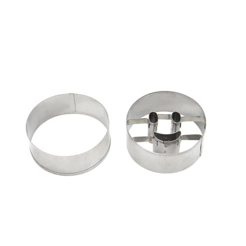 Image of Round Smiley Face Cutters