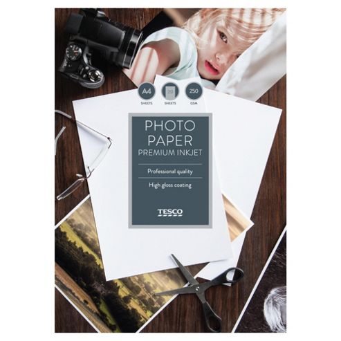 Image of Tesco Premium A4 Photo Paper
