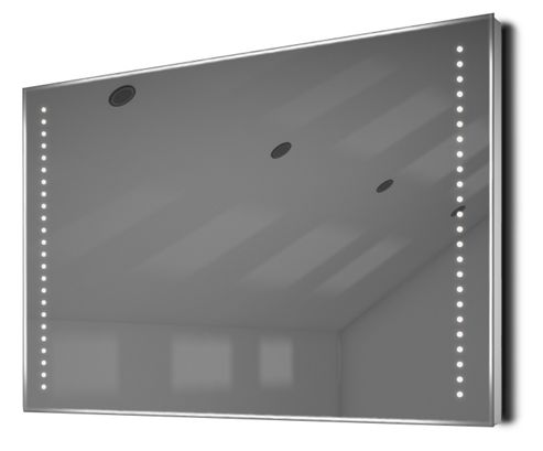 Image of Auto Colour Change Rgb Ultra-slim Bathroom Mirror With Demister & Sensor K61rgb