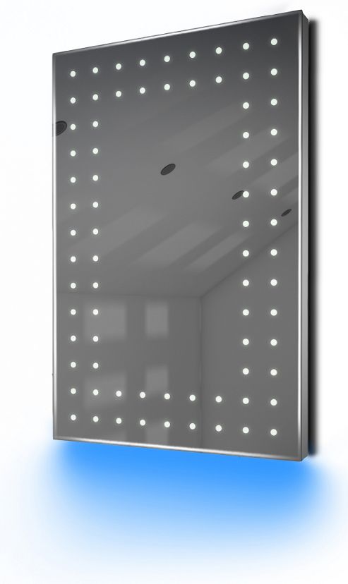Image of Ambient Shaver Led Bathroom Illuminated Mirror With Demister Pad & Sensor K43sb