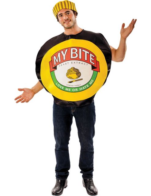 Image of Adult Marmite Jar Fancy Dress Costume