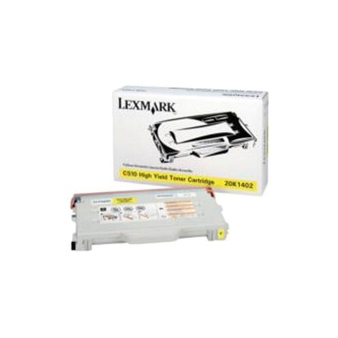 Image of Lexmark C510 Yellow High Yield Toner Cartridge (6.6k)