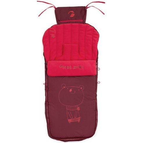 Image of Jane Luxury Nest Plus Footmuff (red)