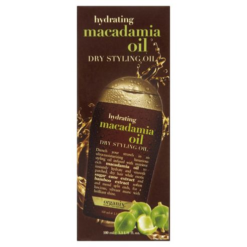 Image of Organix Macadamia Oil---- Dry Styling100ml