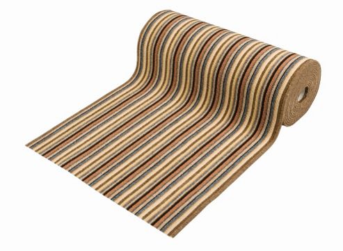 Image of Dandy Ios Brown Contemporary Rug - 67cm X 100cm