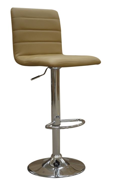 Image of Horizon Coffee Faux Leather Bar Stool