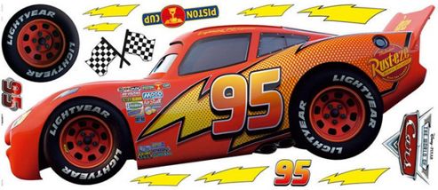 Image of Disney Cars - Racing Series Bedroom Decor