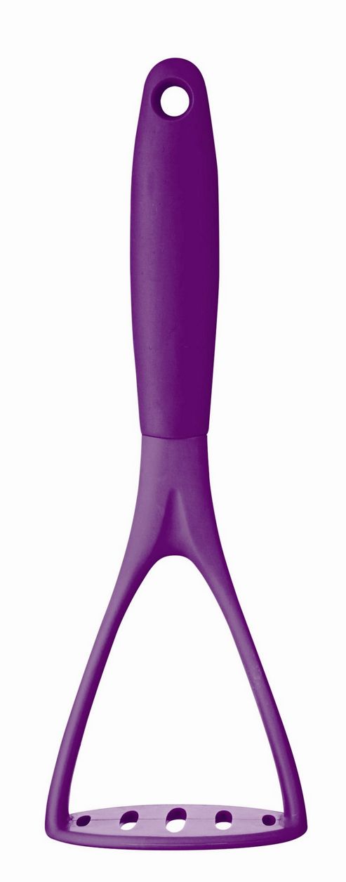 Image of Kitchencraft Colourworks Potato Masher, Purple