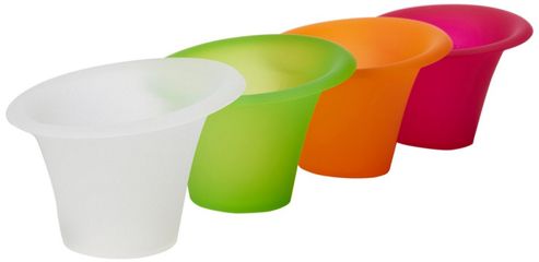 Image of Lekue Set Of 4 Multi Colour Minute Cake Moulds