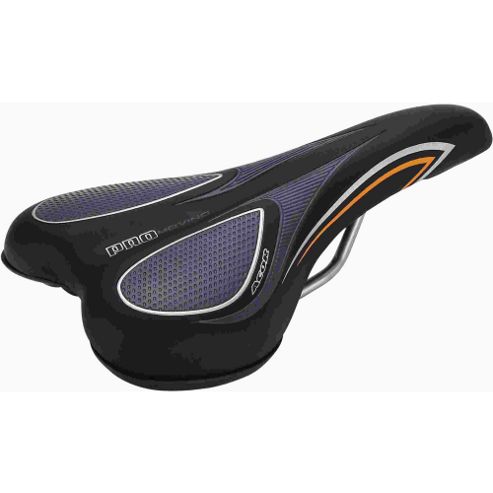 Image of Acor Unisex City/comfort Saddle: Black/grey