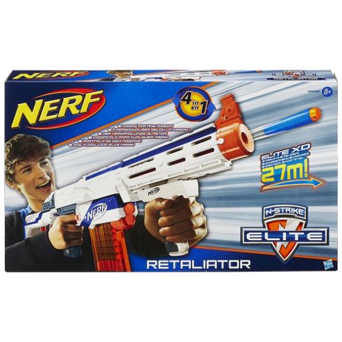 Image of Nerf Nstrike Elite Retaliator Blaster (white Version)