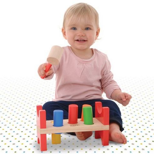 Image of Galt Toys Hammer And Pegs
