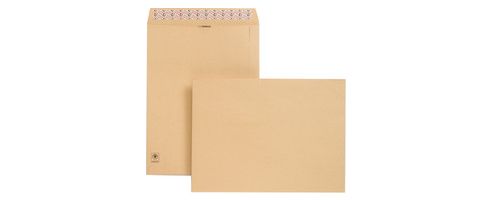 Image of New Guardian Envelopes Heavyweight Pocket Peel And Seal Manilla 406x305mm [pack 125]