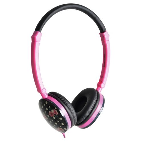 Image of Accessorize On Ear Headphones With Mic - Polka Dot