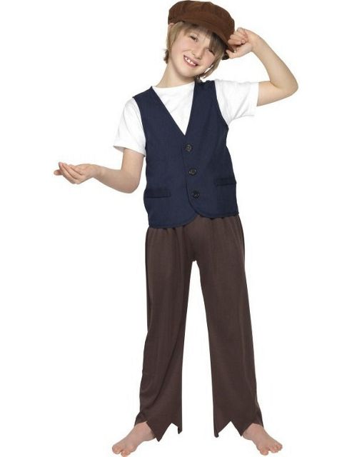 Image of Peasant Boy - Child Costume 10-12 Years