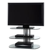 Off The Wall Skyline 55" TV Stand - Silver