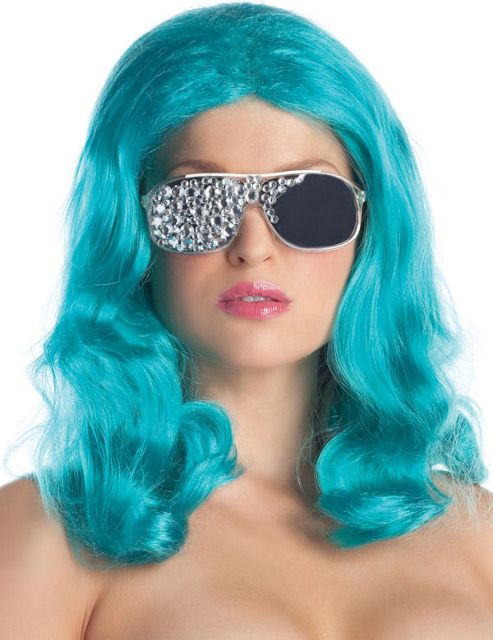 Image of Turquoise Love Wig
