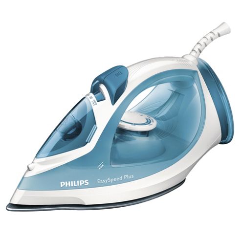 Image of Philips Gc2040/70 Non Stick Plate Steam Iron - Green & White
