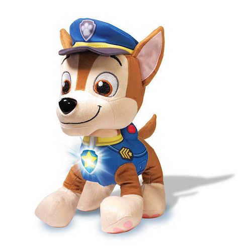 Image of Paw Patrol Talking Soft Toy - Chase