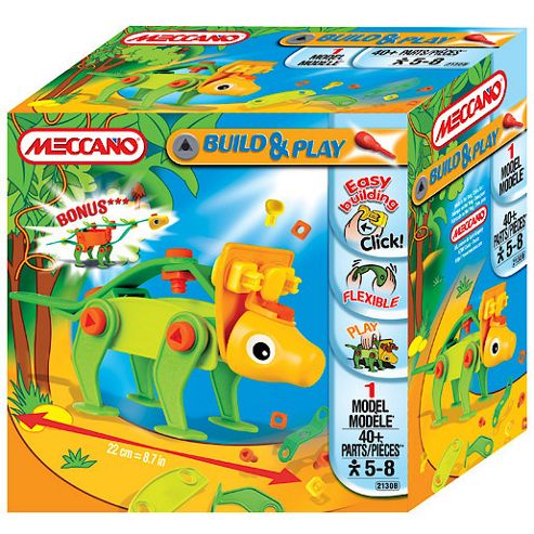 Image of Meccano Build &amp; Play Mini Dinosaurs - Triceratops