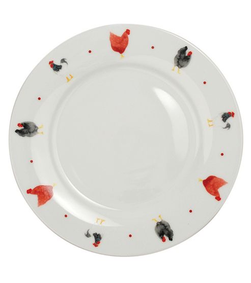 Image of Pecking Order Hen Design Single 19cm Side Plate