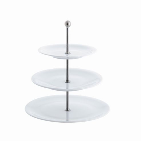 Image of Kahla Update 3 Pieces Stand Plate In White