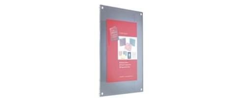 Image of Photo Album Company Imagine Acrylic Wall Picture Frame Magnet-closure With Fixings A3 Clear Ref Adpa3
