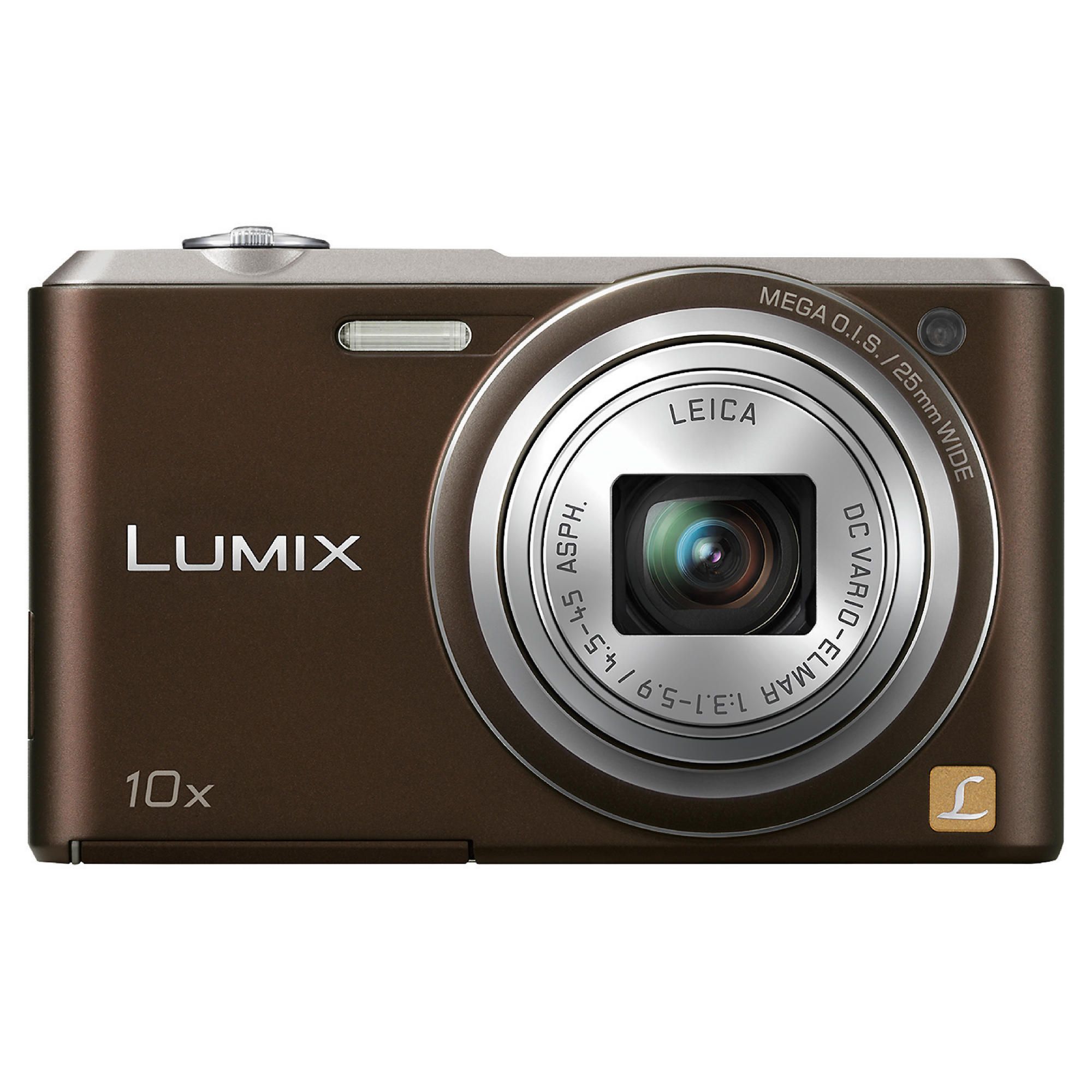 Tesco Direct Panasonic Lumix SZ3 brown 10x optical zoom 16mp