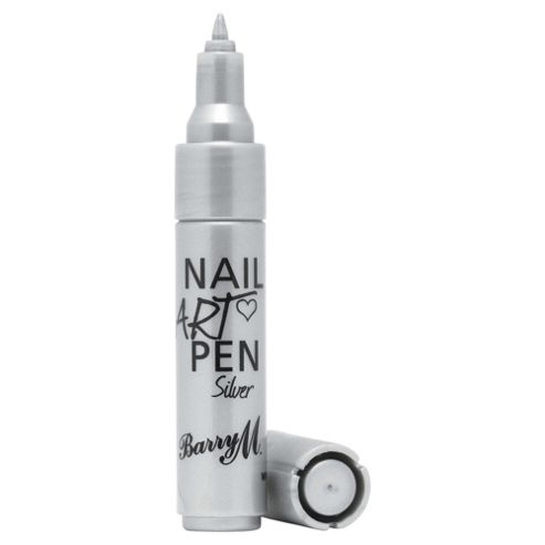 Image of Barry M Nail Art Pen 3 Silver