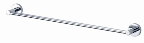 Image of Haceka Kosmos Towel Rail In Chrome - 80 Cm