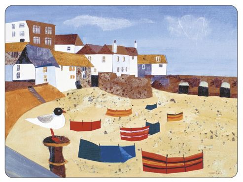 Image of Pimpernel St Ives Windbreak Placemats Set Of 6