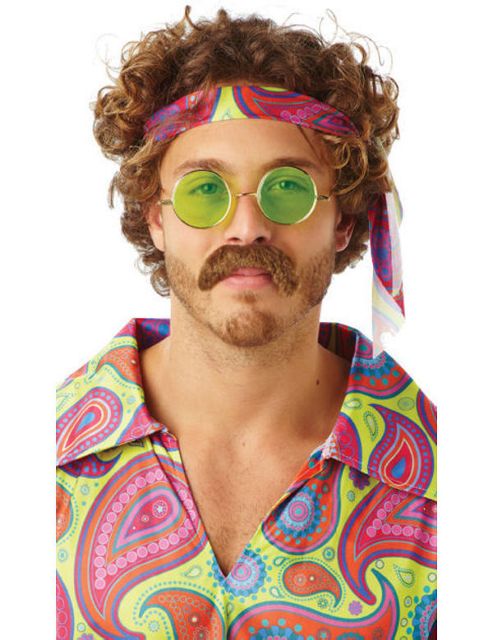 Image of 70s Moustache Brown