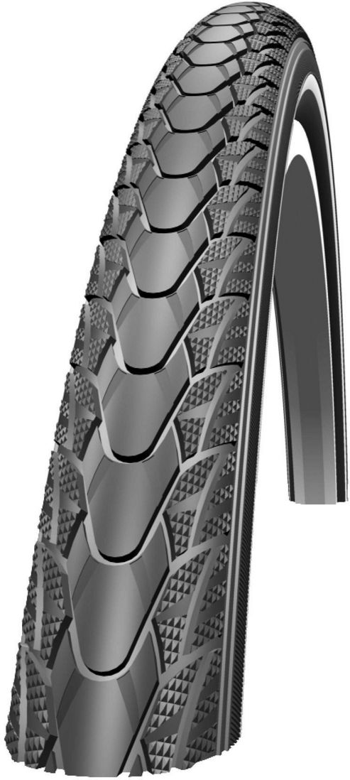 Image of Schwalbe Marathon Plus Tyre: 700c X 25mm Reflex Wired. Hs 348, 25-622, Performance Line, Smartguard