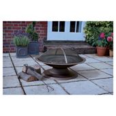 Tesco Large Round Metal Fire Pit