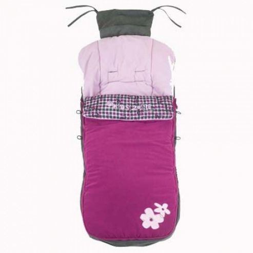 Image of Jane Luxury Nest Plus Footmuff - Buganvila