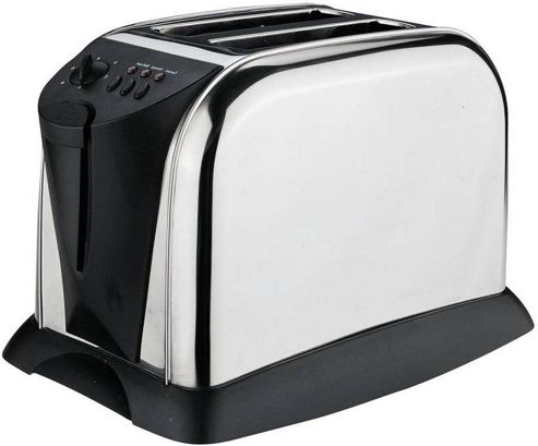 Image of Sabichi 2 Slice Polished Toaster In Stainless Steel
