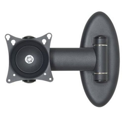 Image of Black Vesa Single Swing Arm Wall Bracket Up To 26 Inch Tv S
