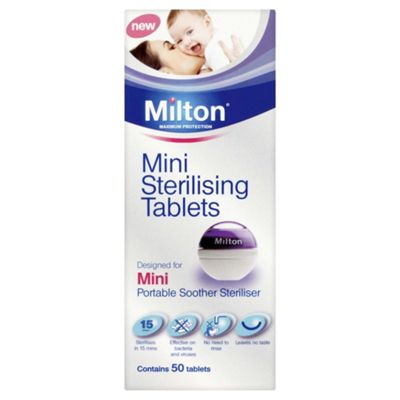 Milton Mini Sterilising Tablets X50